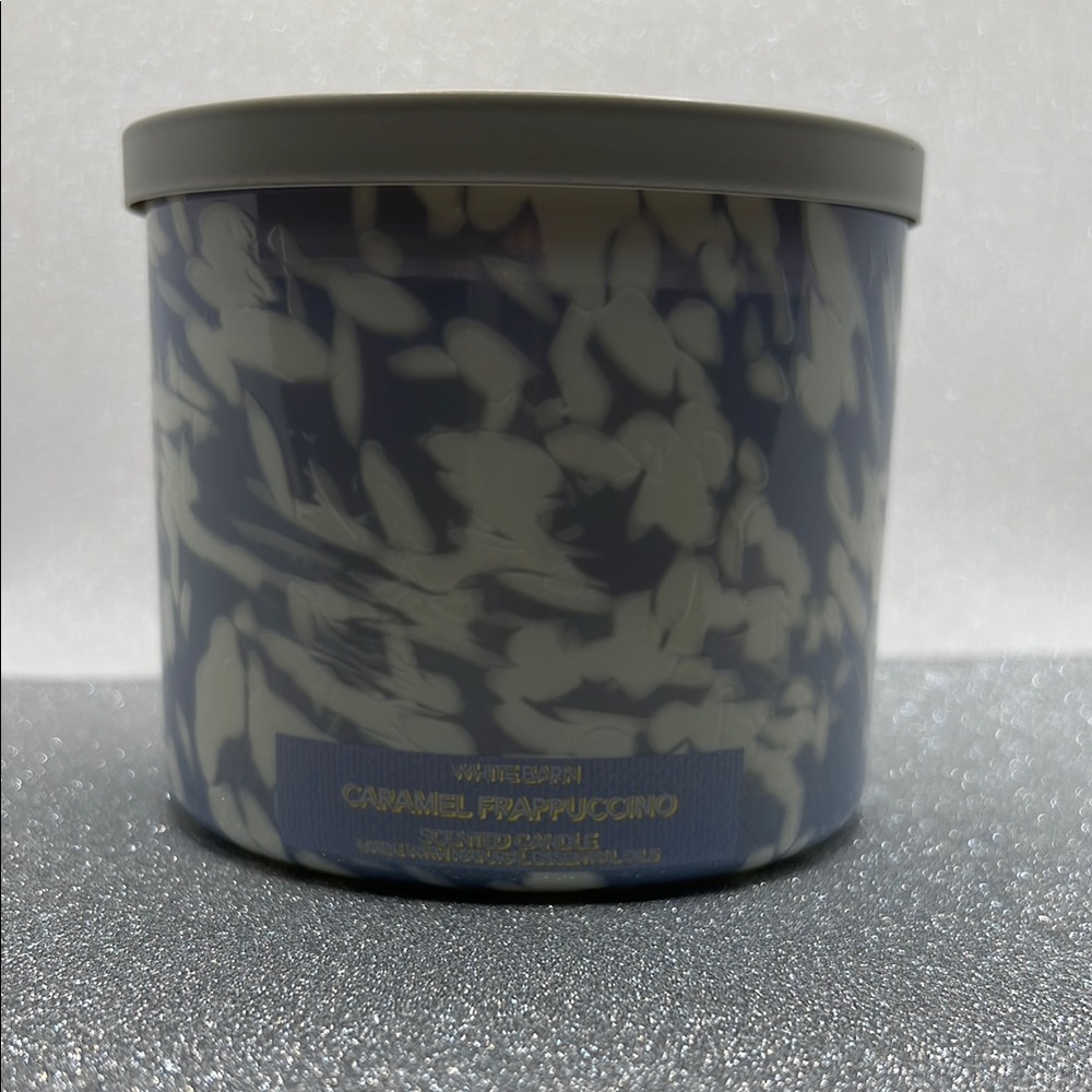 White Barn/BBW Caramel Frappuccino 3 Wick Candle Limited Edition NWT
